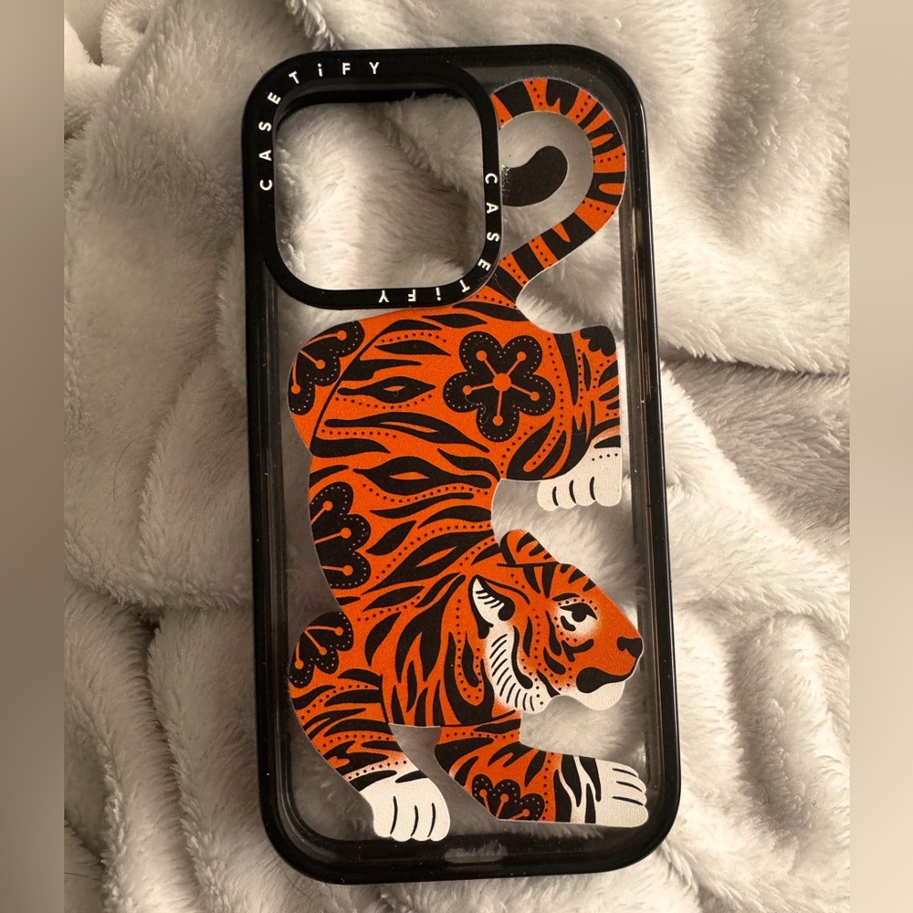 Casetify Fierce Tiger Impact Case for iPhone 15 pro 6.1” (no MagSafe)